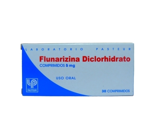 FLUNARIZINA 5mg X 30COM