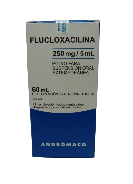 FLUCLOXACILINA 250mg/5ml S.O.X60ML