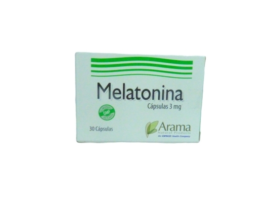 Melatonina 3 mg X 30 CAP 