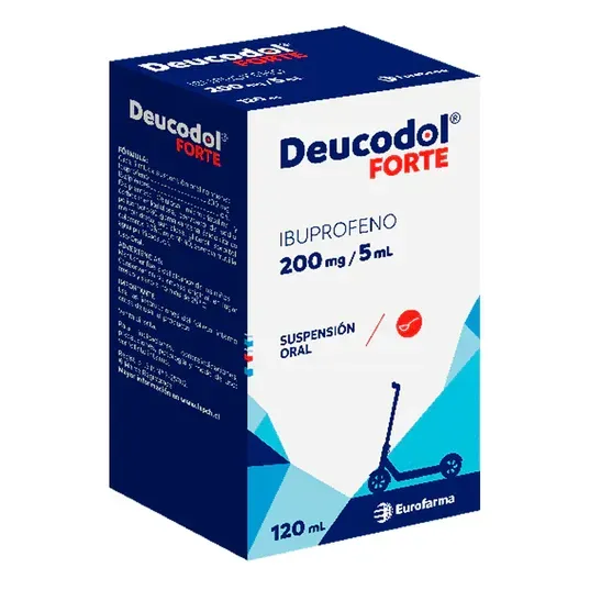 DEUCODOL FORTE SUS 200mg  X120ML