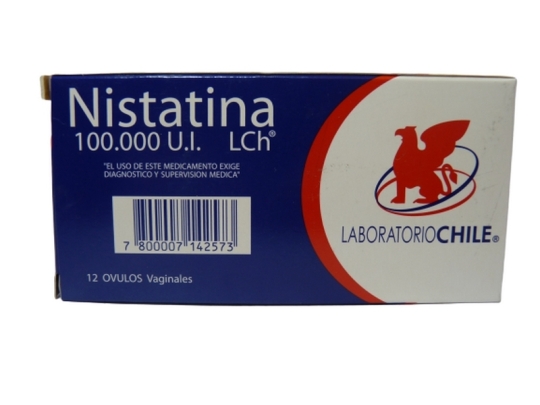 NISTATINA 100000UI X12 OVULOS