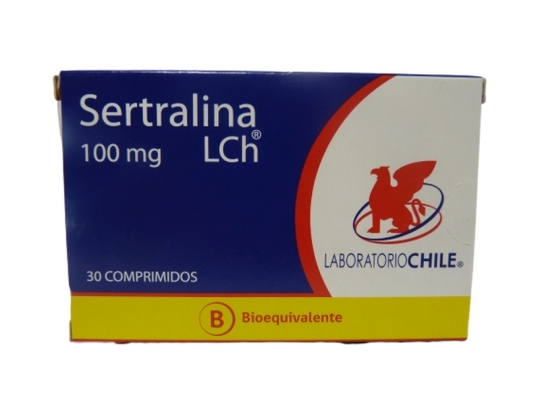 SERTRALINA  100mg X30COM. Chile