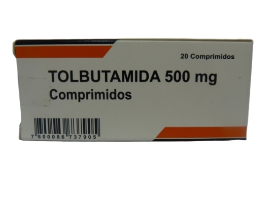 TOLBUTAMIDA 500 MG  X 20 COMPRIMIDOS