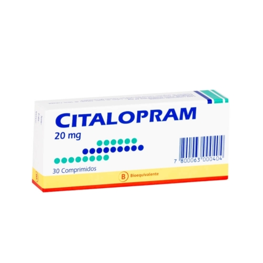 CITALOPRAM BE 20MG X 30 COMP