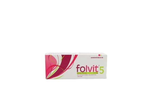 FOLVIT 5 COM.5MG.30