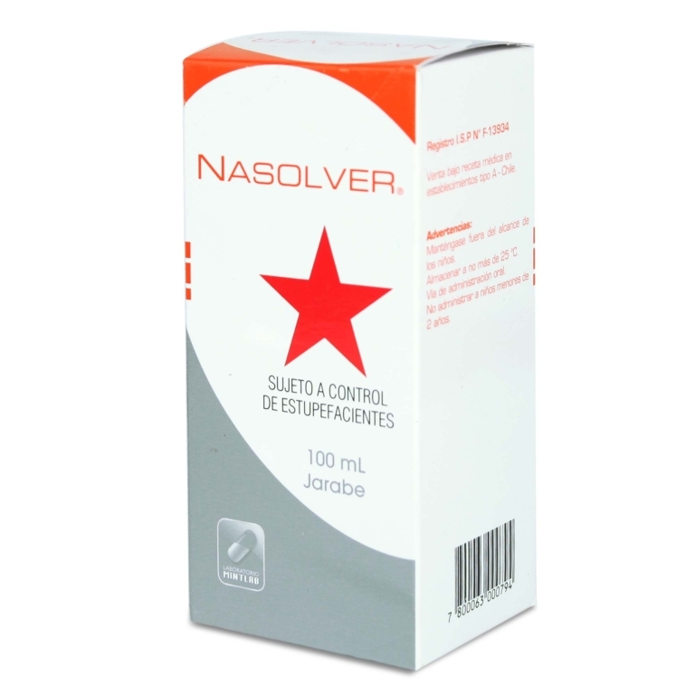 NASOLVER JARABE X 100 ML