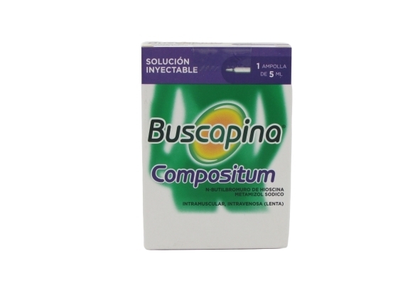 BUSCAPINA COMPOSITUM 20MG/ml X1 AMPOLLA