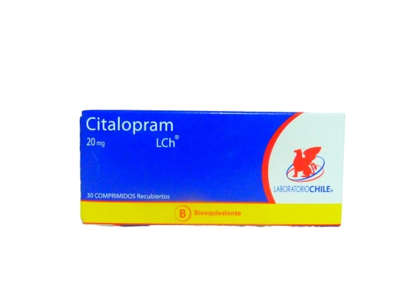 CITALOPRAM 20mg X 30COM Chile