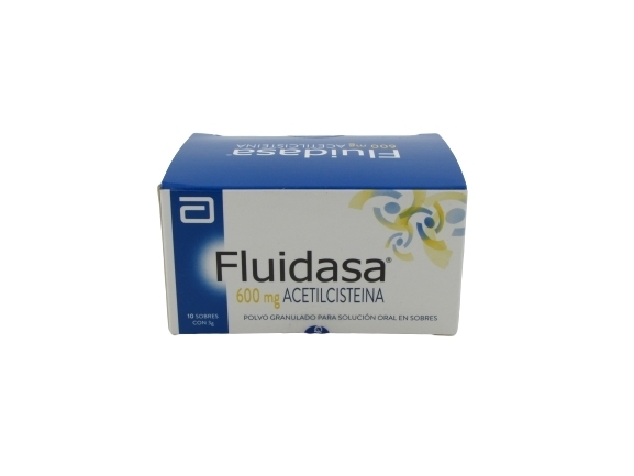 Fluidasa 600 mg X 10 Sob