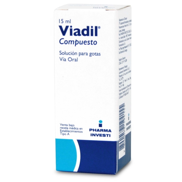 VIADIL CPTO.GTAS.X15ML