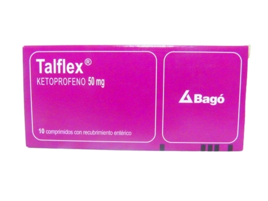 TALFLEX 50MG X10 COM