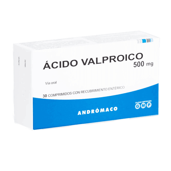 ACIDO VALPROICO 500mg X30COM.