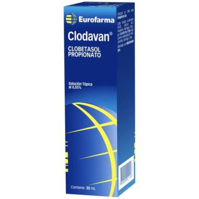 CLODAVAN 0.05% SOL TOP CAP.X30g