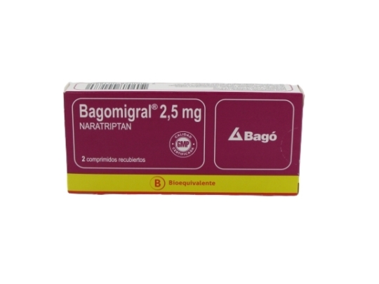 BAGOMIGRAL COM.2.5MG. 2