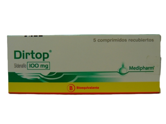 DIRTOP  100mg X5COM.REC.