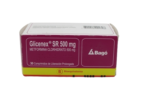 GLICENEX SR 500mg X30COM.PROL.