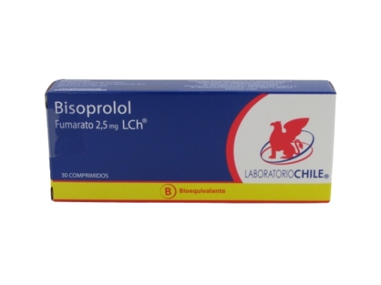 BISOPROLOL 2.5mg X30COM.REC.