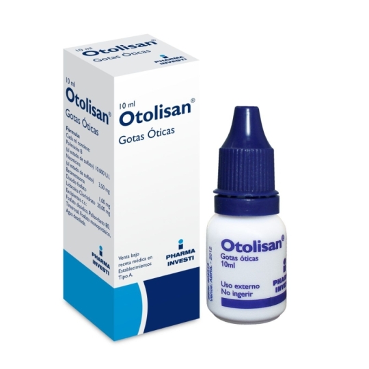 OTOLISAN GOTAS OTICAS X 10ML