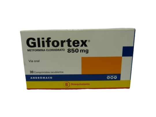 GLIFORTEX  850mg X30COM.REC.