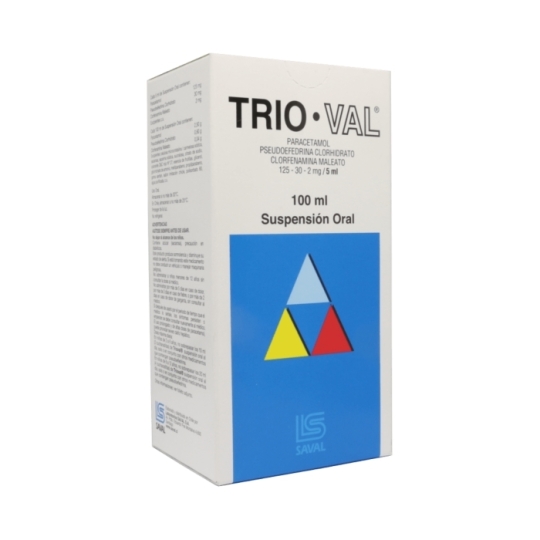 TRIO-VAL SUS.100ML.