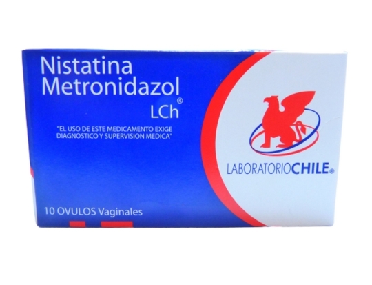 NISTATINA/METRONIDAZOL X10 OVULOS