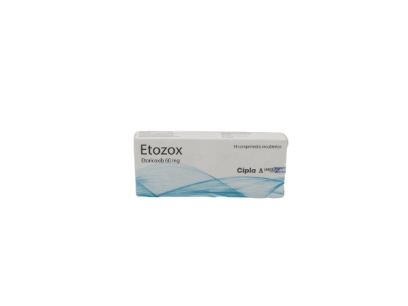 ETOZOX 60mg X14COM REC