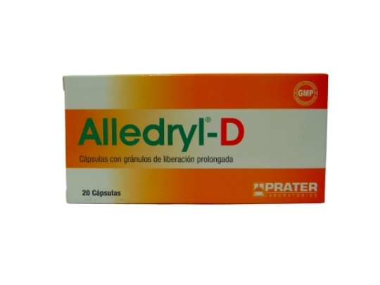 ALLEDRYL-D  X 20CAP