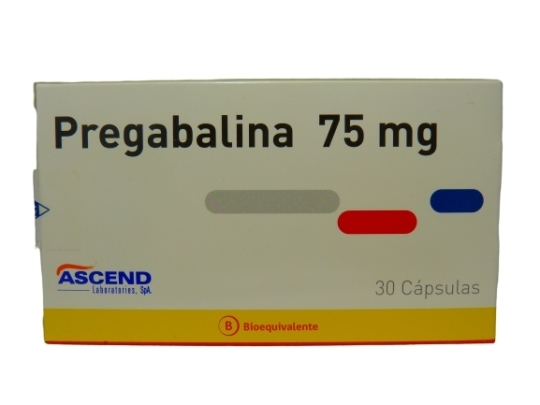 PREGABALINA 75MG x30CAP