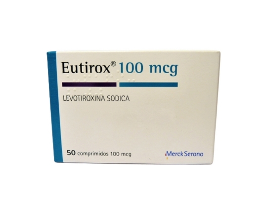 EUTIROX (R) 100mcg X50COM.