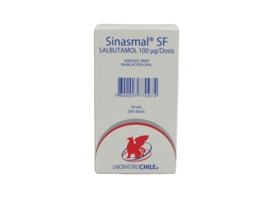 SINASMAL SF 100mcg INH.X200DS.