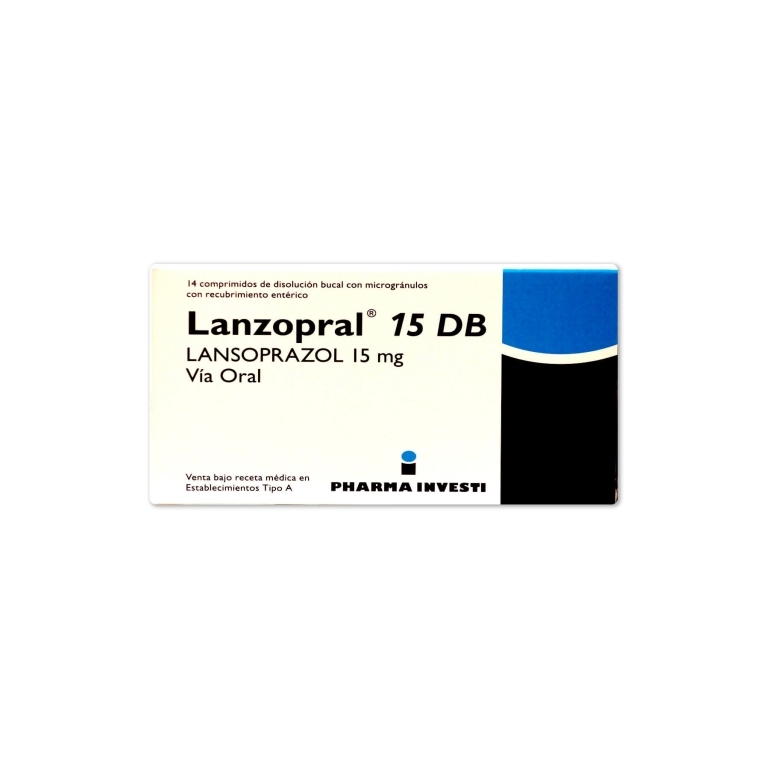 LANZOPRAL DB 15MG X 14 COM