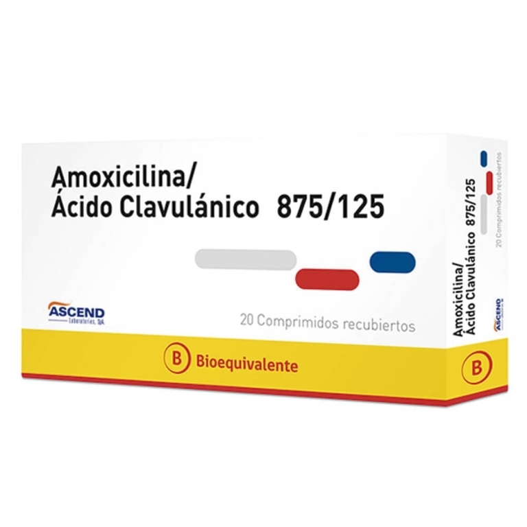 AMOXICILINA/CLAVUL  875/125 X20COM.