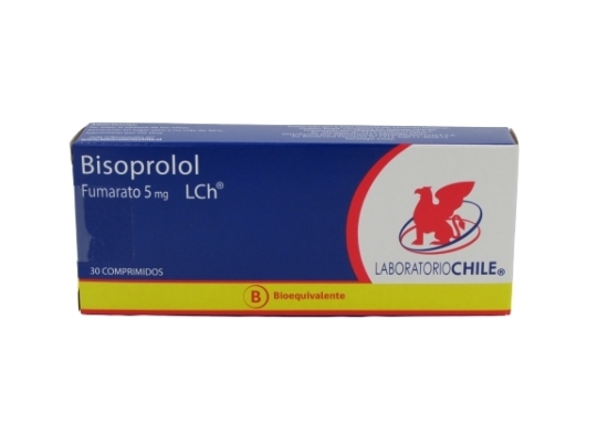 BISOPROLOL 5mg X 30 COM REC