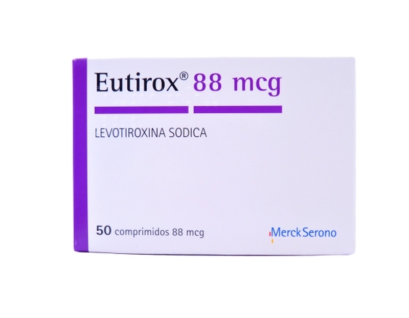 EUTIROX (R) 88mcg X50COM.