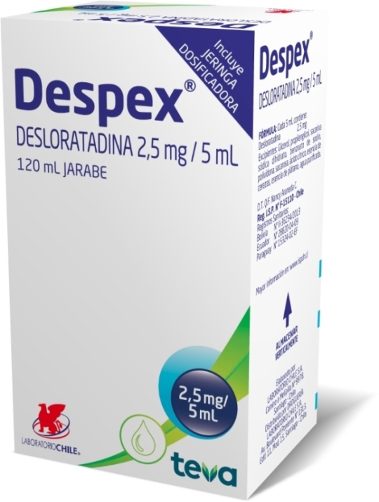 DESPEX 2,5 MG/5 ML JARABE X 120 ML