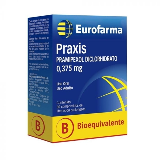 PRAXIS COM.0,375MG X 30