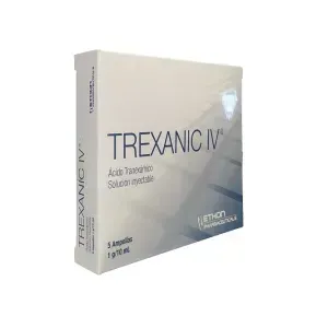 TREXANIC SOL INYECTABLE 1GR/10ML X 5 AMP