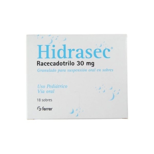 HIDRASEC 30MG X 18 SOBRE