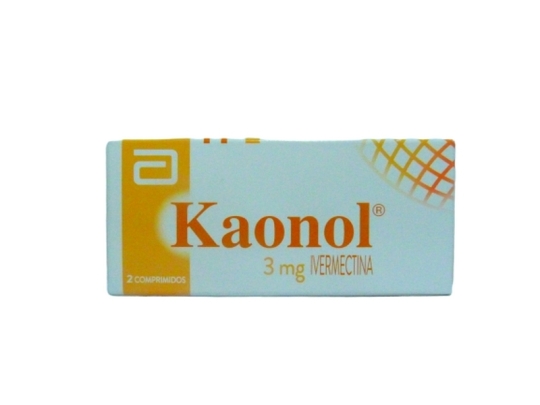 KAONOL 3 MG X 2 COMPRIMIDOS