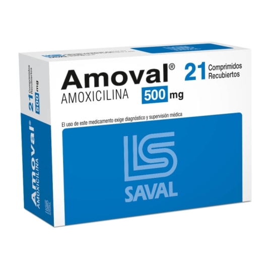 AMOVAL COM.500MG. 21