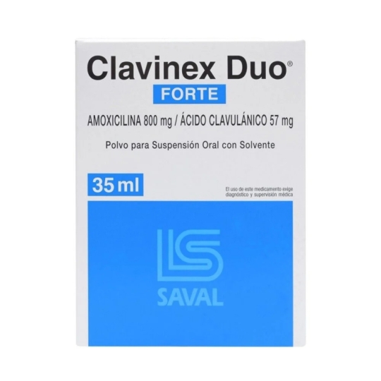 CLAVINEX DUO FORTE 800/57 X 35 ML