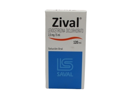 ZIVAL SOL.2,5MG/5M.120ML