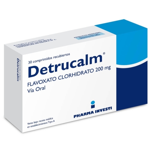 DETRUCALM 200 MG X 30 COM REC