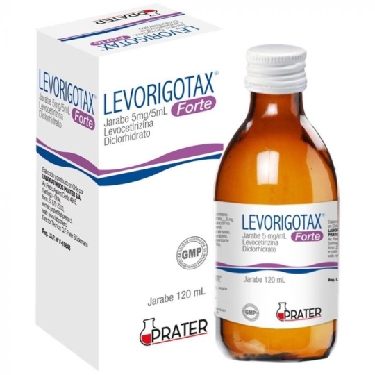 LEVORIGOTAX  FORTE JBE 5MG mg/5ml X 120ML