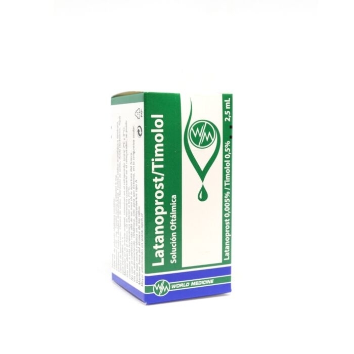 LATANOPROST/TIMOLOL 2,5 ML