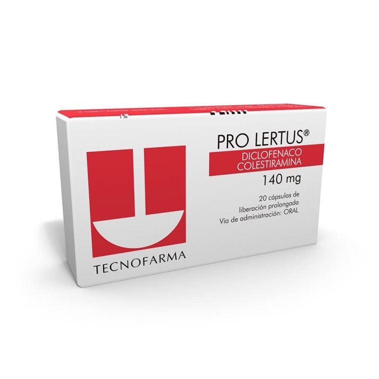 PRO LERTUS 140mg X 20 CAPSULAS