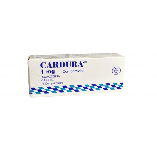 CARDURA 1 MG X 14 COM