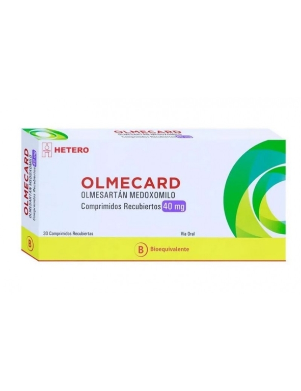 OLMECARD 40 MG X 30 COM