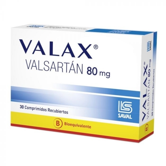 VALAX 80mg X30COM REC.