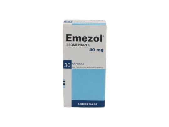 EMEZOL 40 MG 30 CAPSULAS 